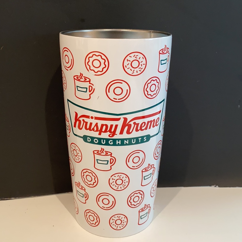 KRISPY KREME Insulated Stainless Coffee Travel Mug Drinking Cup